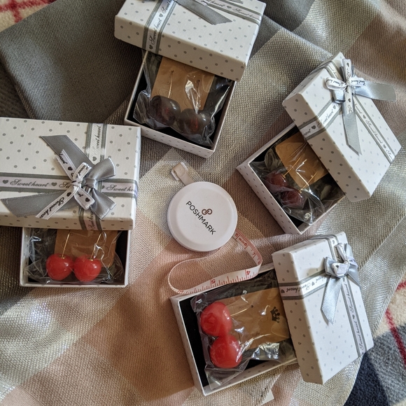 Cherry Earrings - Picture 6 of 9